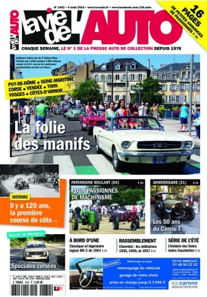 La Vie de l’Auto n° 1832 du 09/08/2018