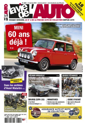 La Vie de l’Auto n° 1855 du 17/01/2019