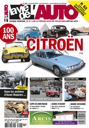 La Vie de l’Auto n° 1856 du 24/01/2019