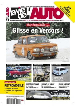 La Vie de l'Auto n° 1858 du 07/02/2019