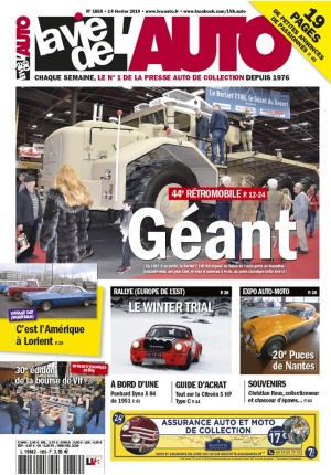 La Vie de l’Auto n° 1859 du 14/02/2019