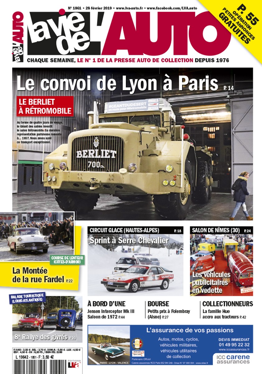 La Vie de l'Auto n° 1861 du 28/02/2019