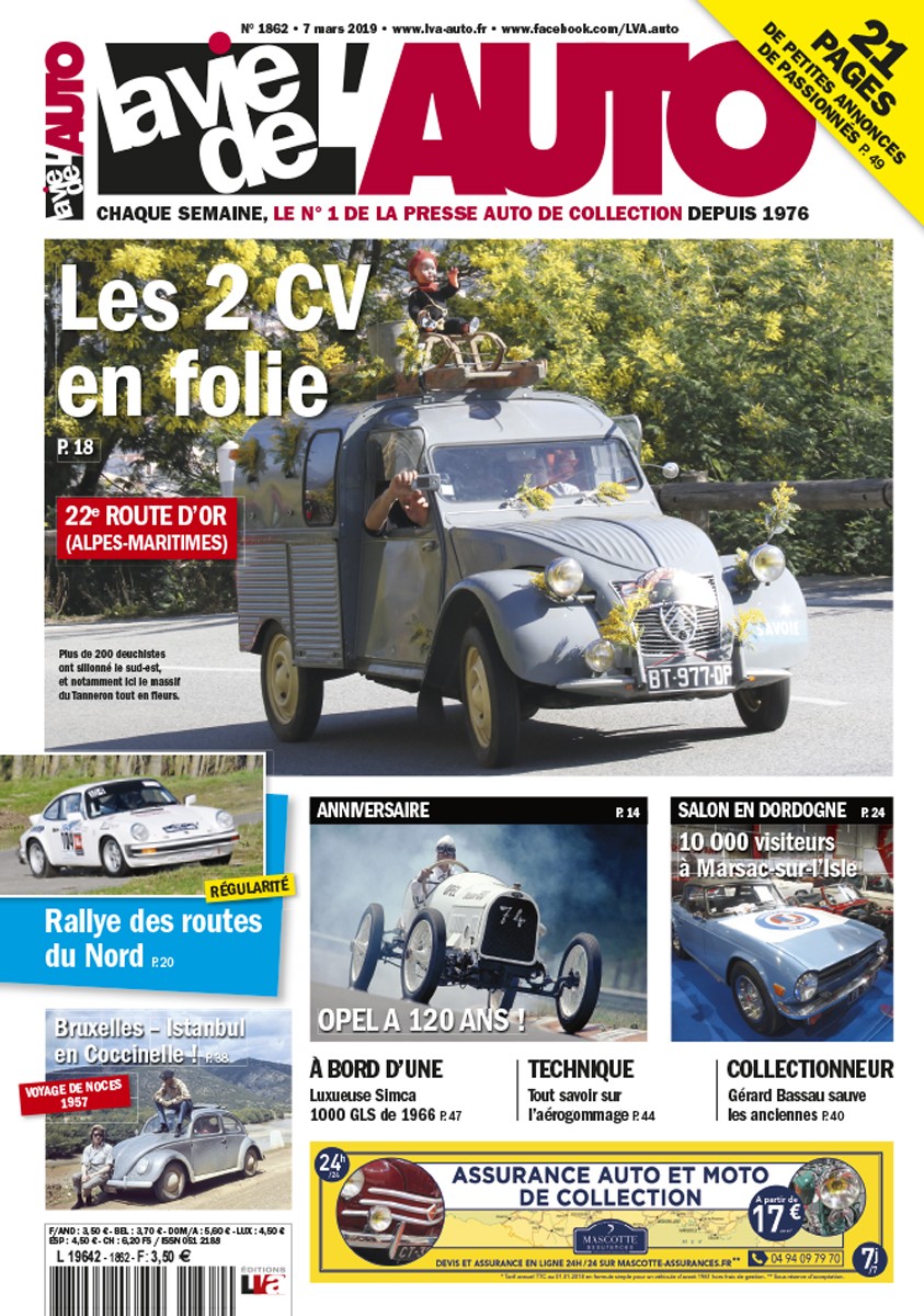 La Vie de l'Auto n° 1862 du 07/03/2019