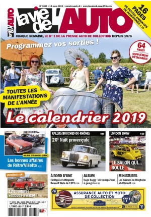 La Vie de l’Auto n° 1863 du 14/03/2019