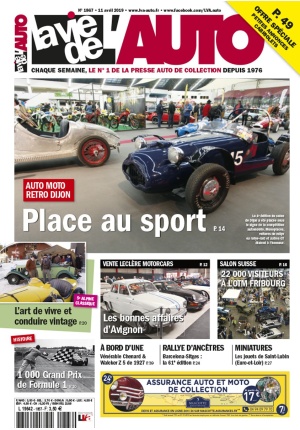 La Vie de l’Auto n° 1867 du 11/04/2019