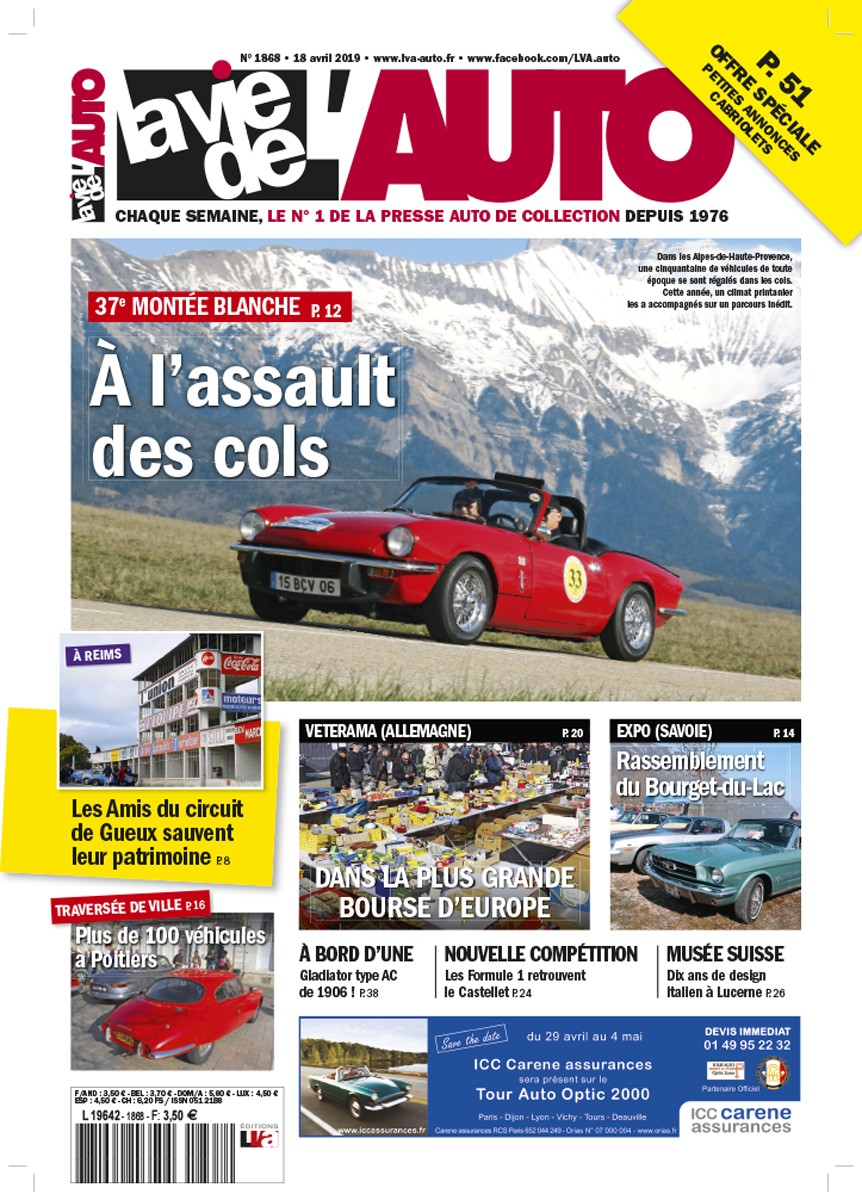 La Vie de l'Auto n° 1868 du 18/04/2019