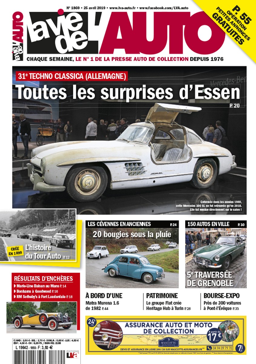 La Vie de l'Auto n° 1869 du 25/04/2019