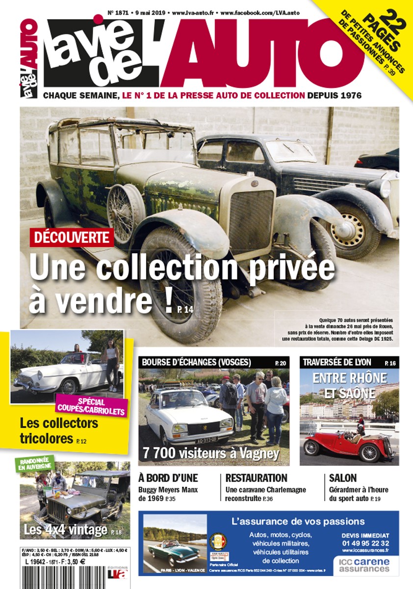 La Vie de l'Auto n° 1871 du 09/05/2019