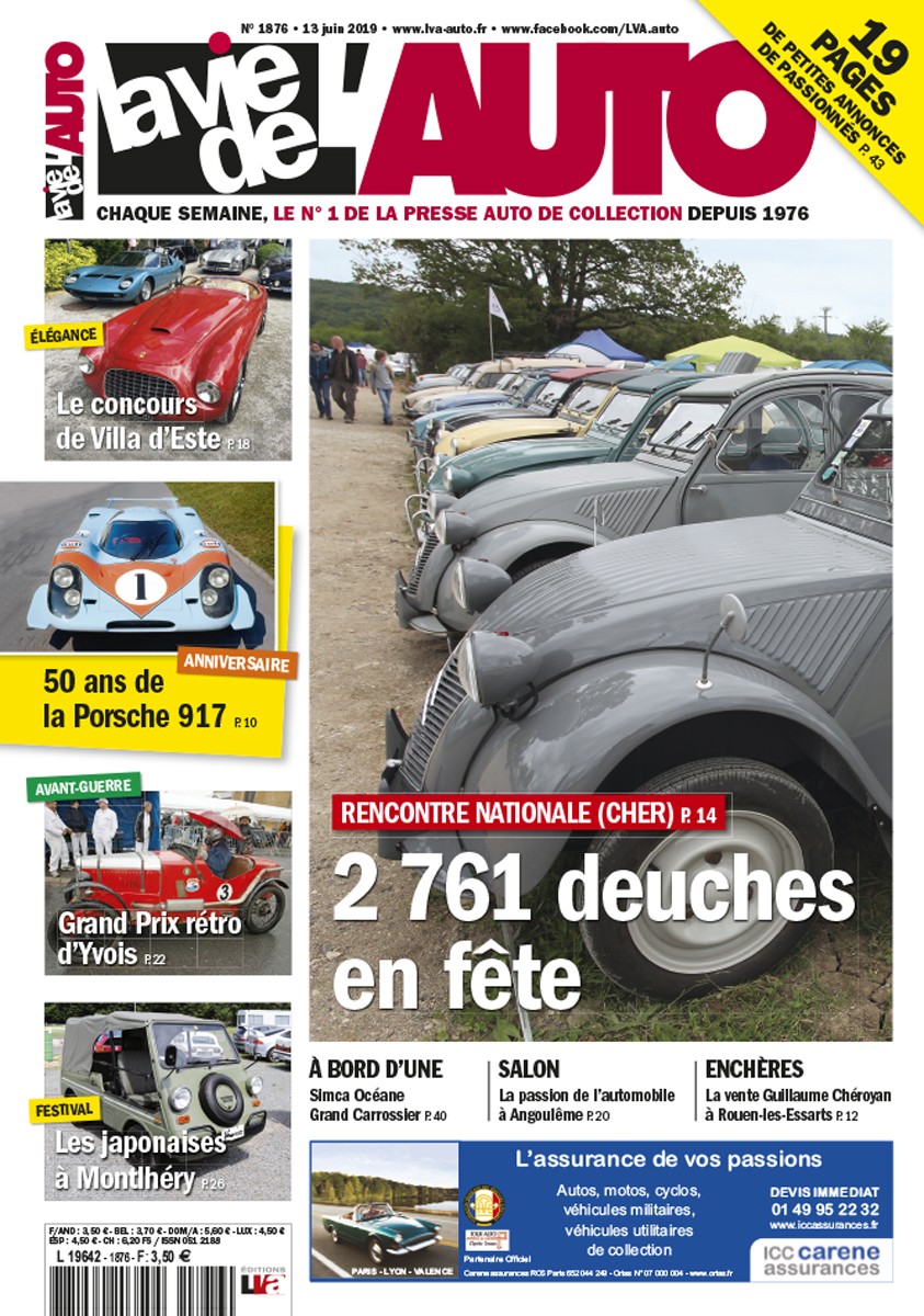 La Vie de l'Auto n° 1876 du 13/06/2019