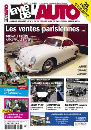 La Vie de l’Auto n° 1878 du 27/06/2019