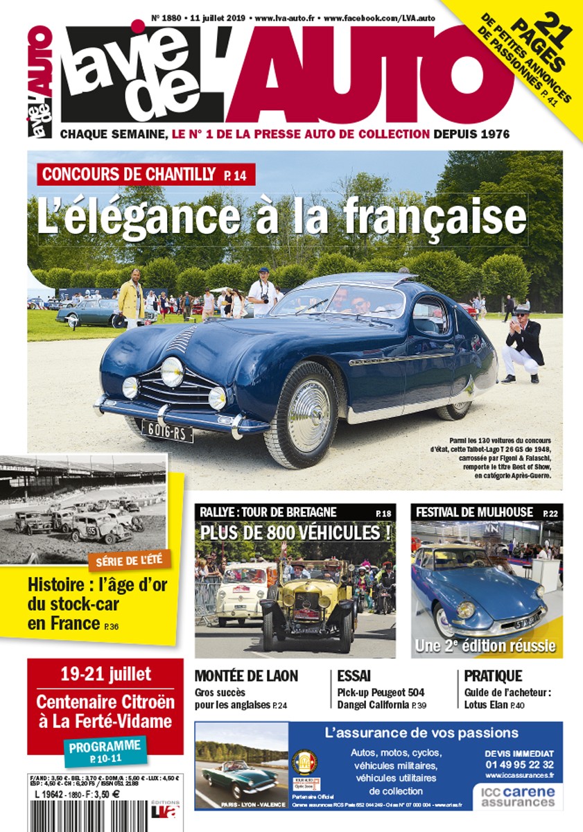 La Vie de l'Auto n° 1880 du 11/07/2019