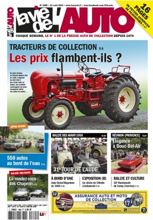 La Vie de l’Auto n° 1885 du 15/08/2019