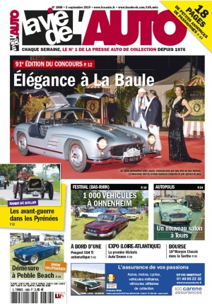 La Vie de l’Auto n° 1888 du 05/09/2019