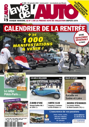 La Vie de l’Auto n° 1890 du 19/09/2019