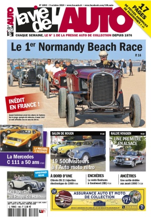 La Vie de l’Auto n° 1892 du 03/10/2019