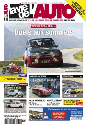 La Vie de l’Auto n° 1896 du 31/10/2019