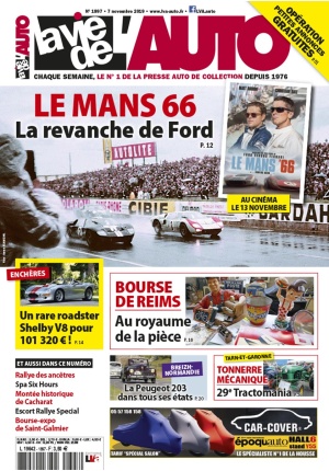 La Vie de l’Auto n° 1897 du 07/11/2019