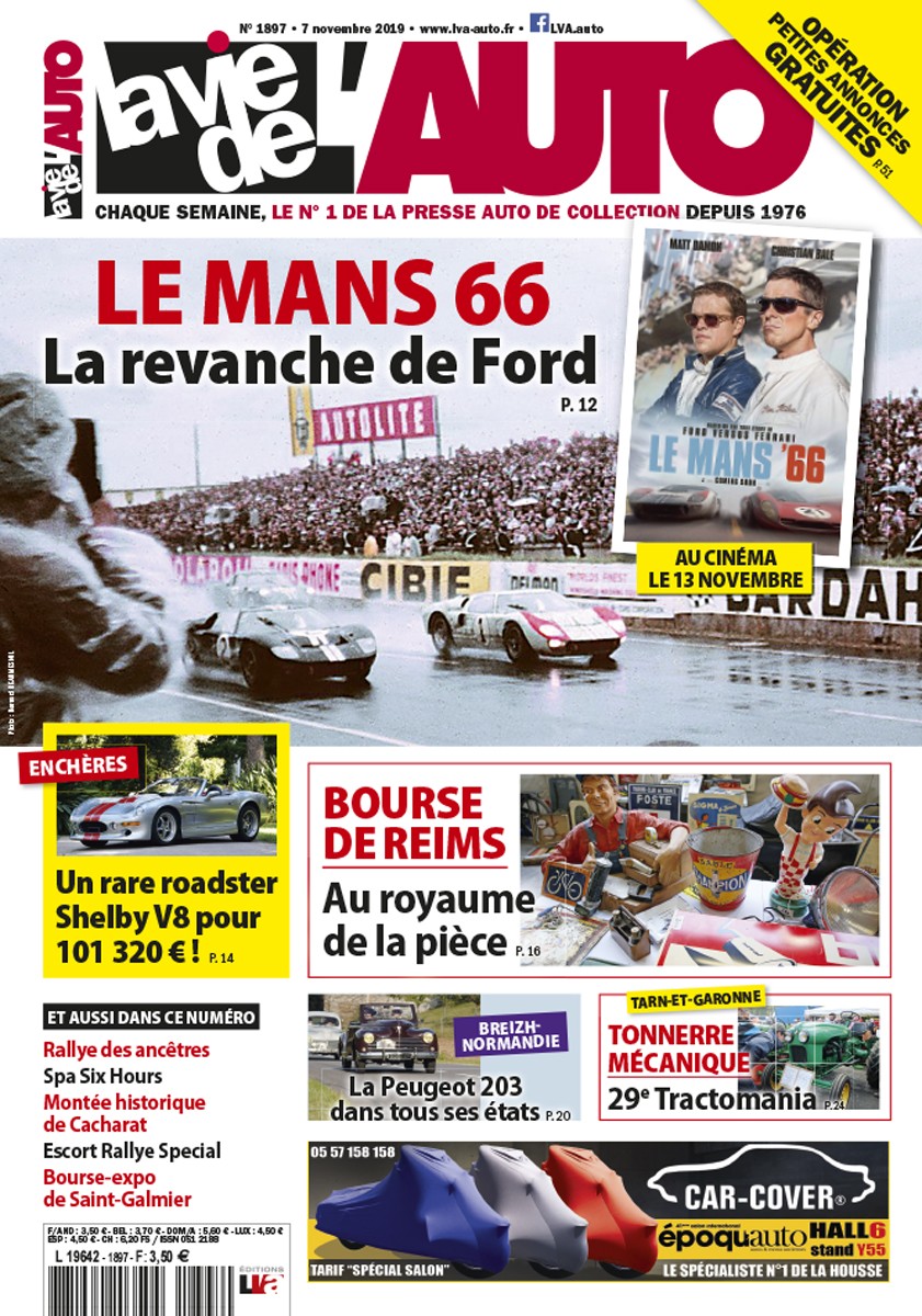 La Vie de l'Auto n° 1897 du 07/11/2019