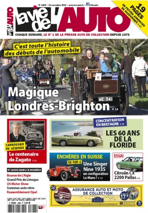 La Vie de l’Auto n° 1898 du 14/11/2019