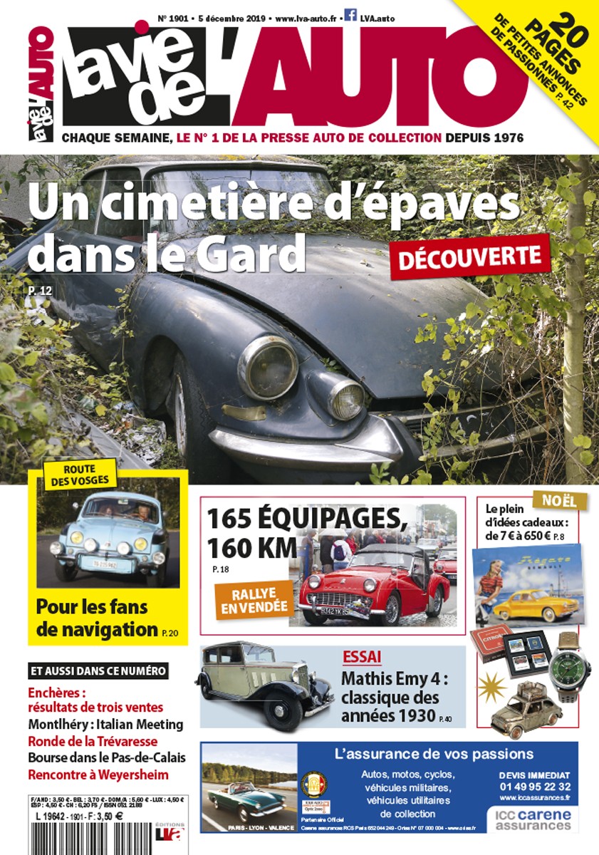 La Vie de l'Auto n° 1901 du 05/12/2019