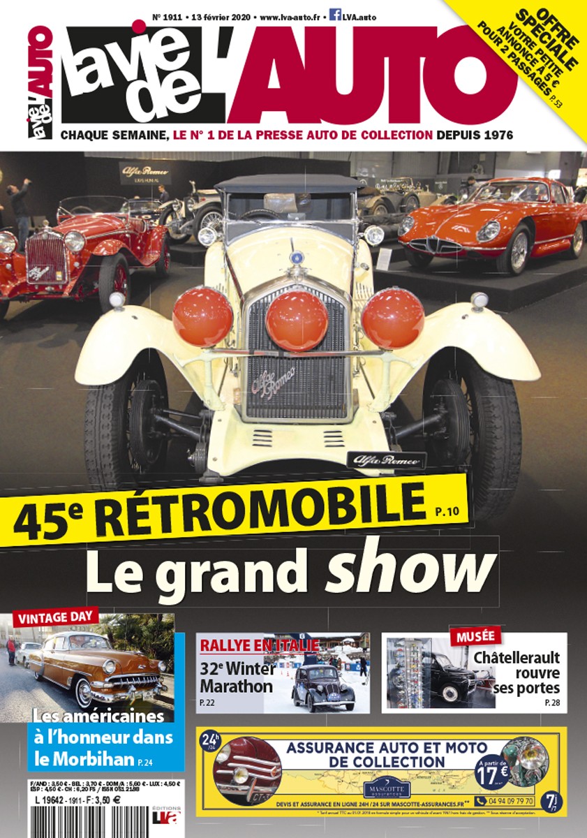 La Vie de l'Auto n° 1911 du 13/02/2020