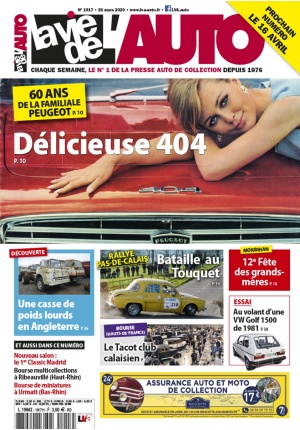 La Vie de l’Auto n° 1917 du 26/03/2020