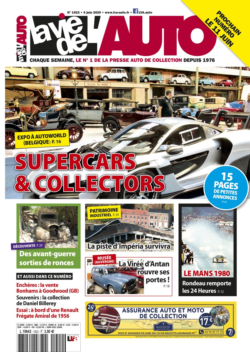 La Vie de l'Auto n° 1922 du 04/06/2020