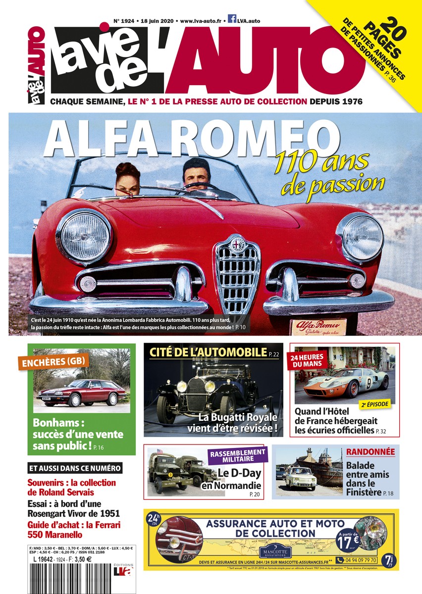 La Vie de l'Auto n° 1924 du 18/06/2020