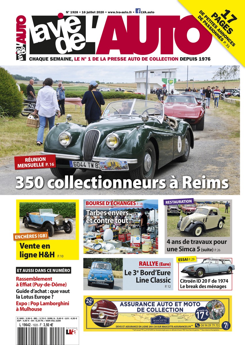 La Vie de l'Auto n° 1928 du 16/07/2020