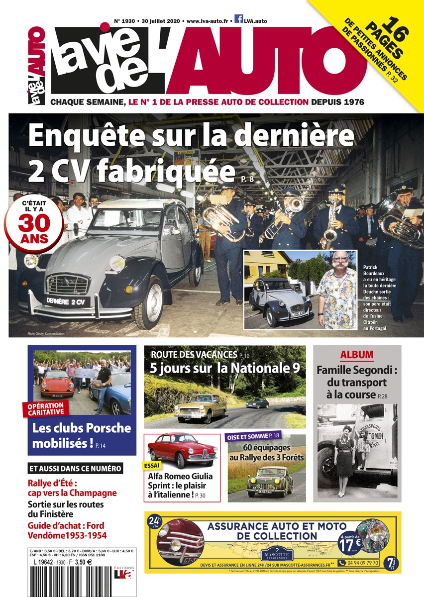 La Vie de l'Auto n° 1930 du 30/07/2020