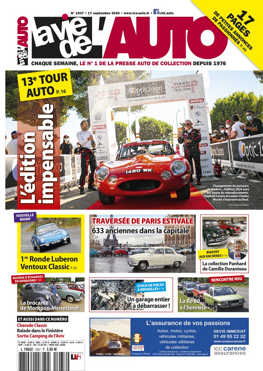 La Vie de l'Auto n° 1937 du 17/09/2020