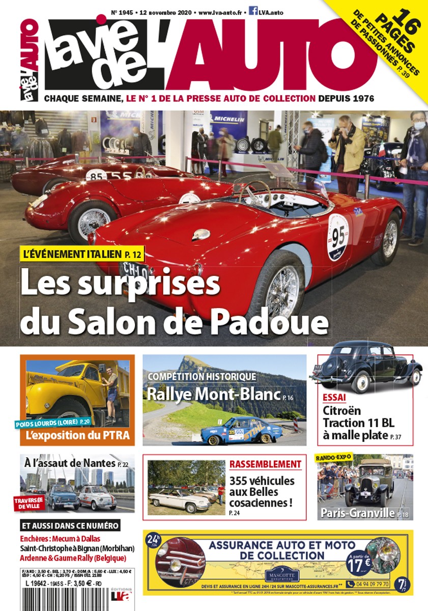 La Vie de l'Auto n° 1945 du 12/11/2020