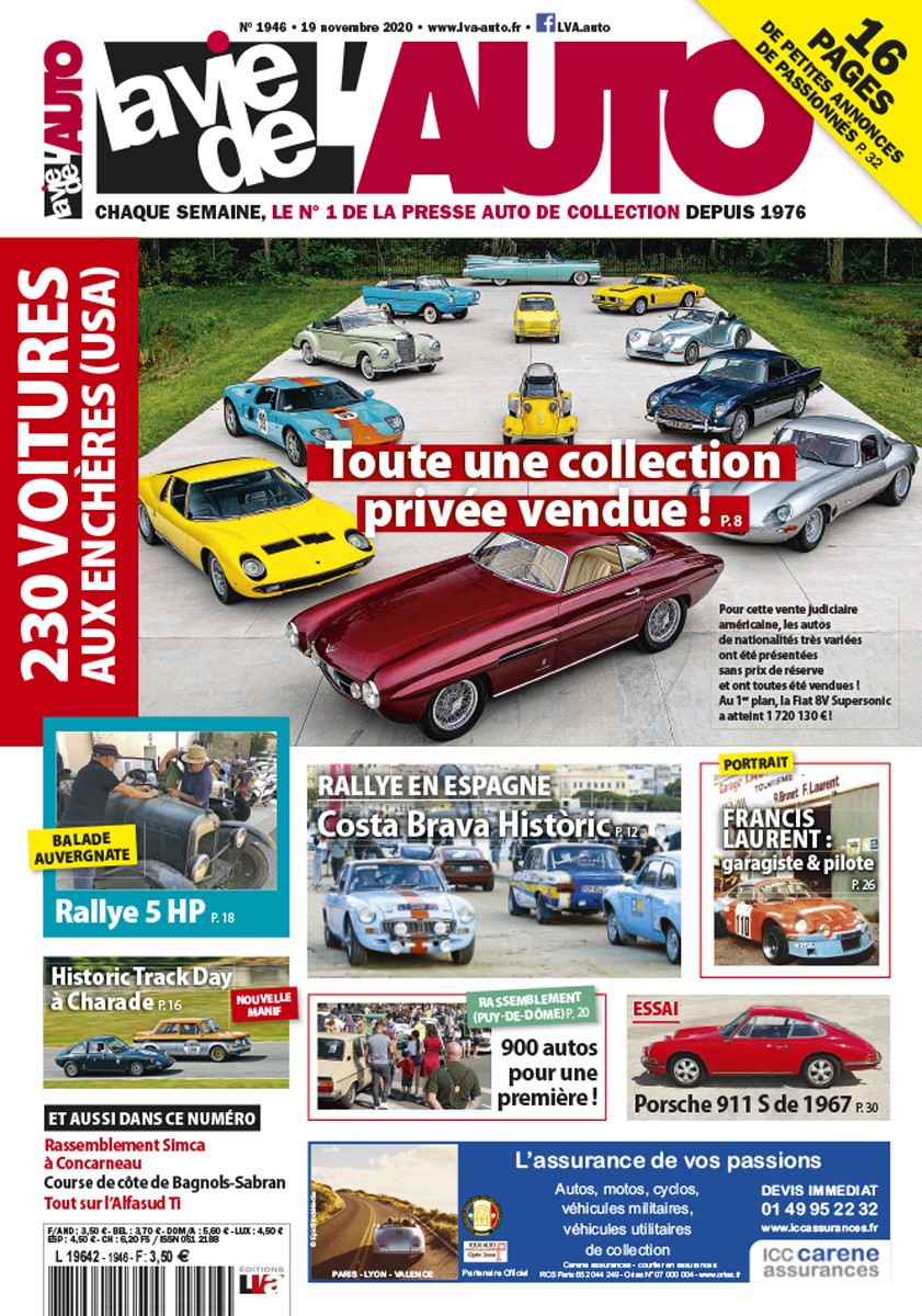 La Vie de l'Auto n° 1946 du 19/11/2020