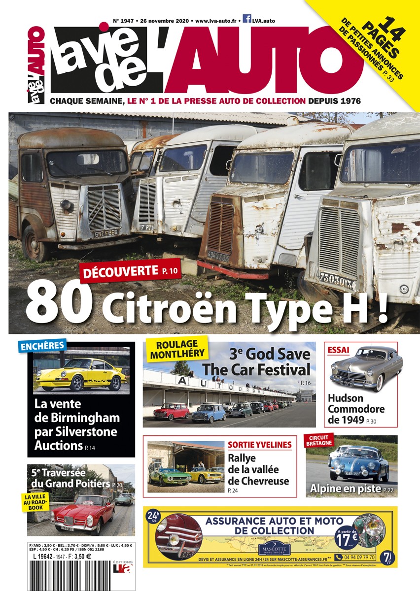 La Vie de l'Auto n° 1947 du 26/11/2020