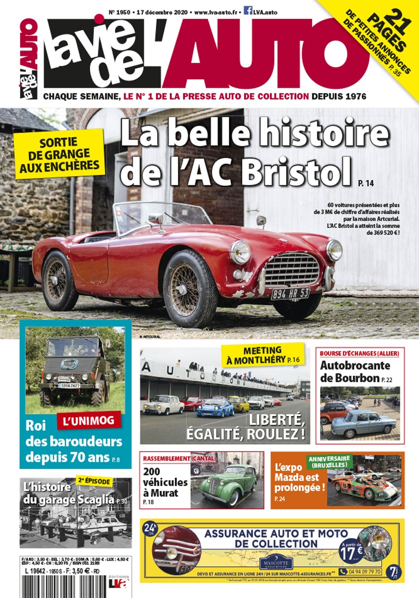 La Vie de l'Auto n° 1950 du 17/12/2020