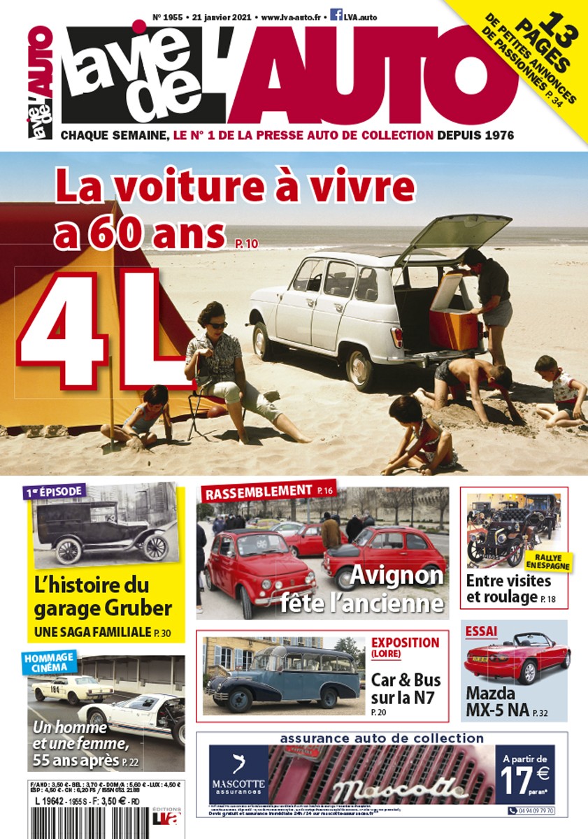 La Vie de l'Auto n° 1955 du 21/01/2021