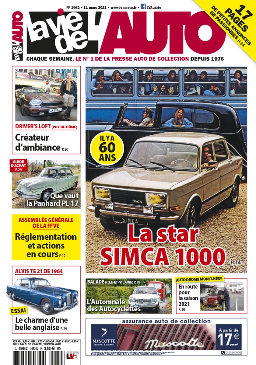 La Vie de l'Auto n° 1962 du 11/03/2021