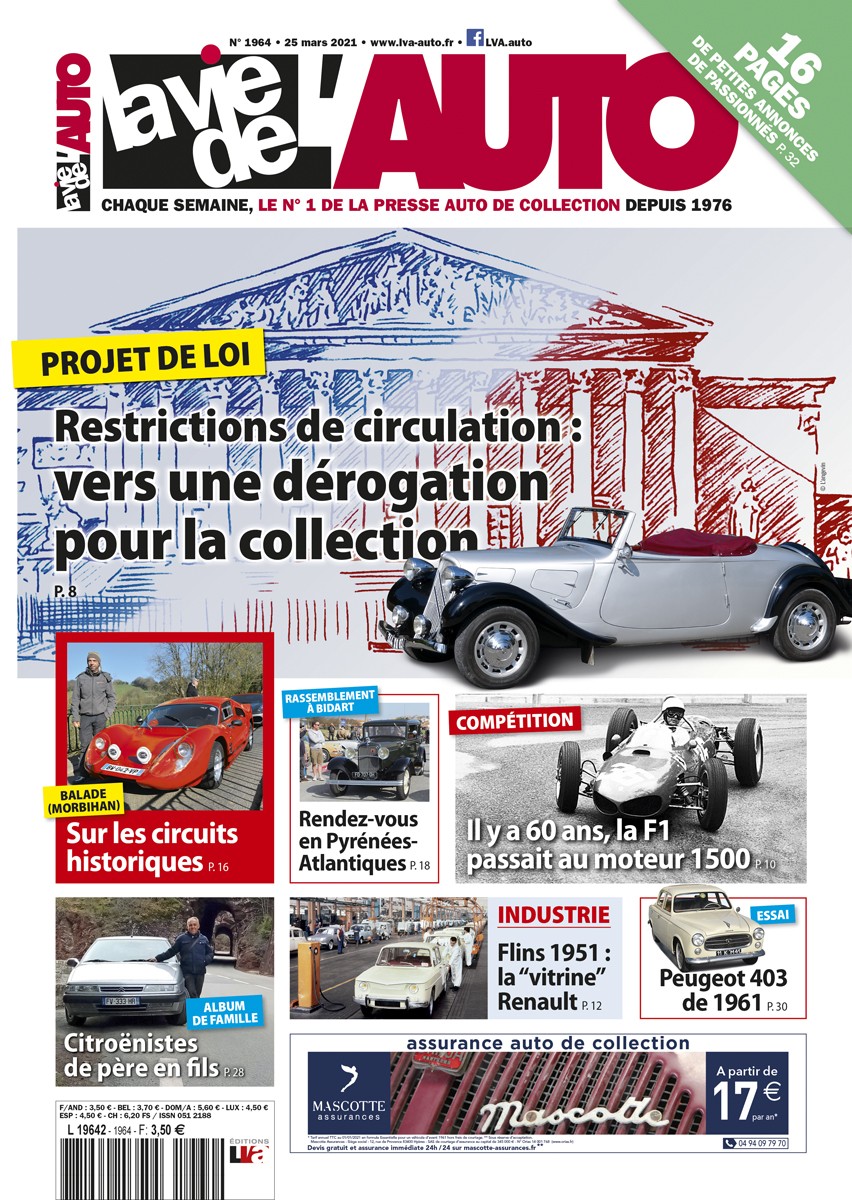 La Vie de l'Auto n° 1964 du 25/03/2021