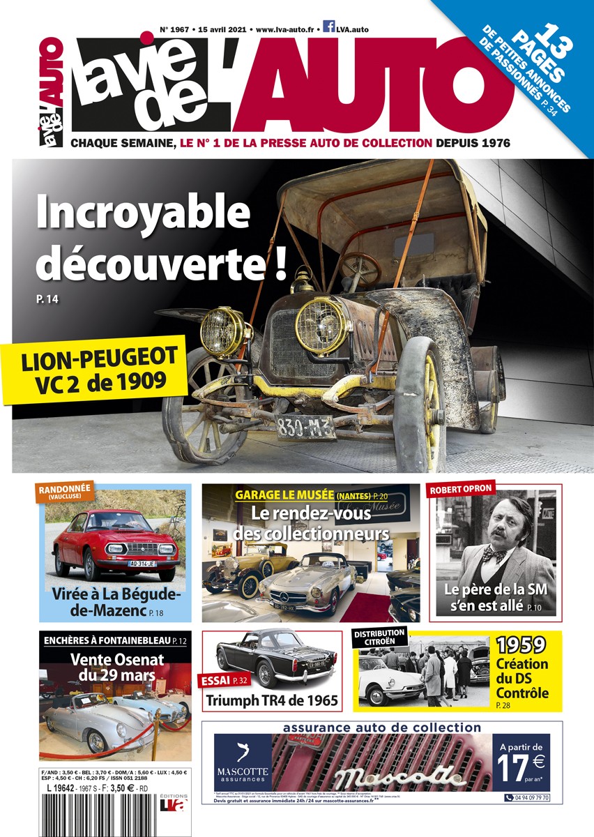 La Vie de l'Auto n° 1967 du 15/04/2021