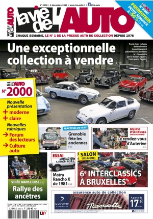 La Vie de l’Auto n° 2000 du 02/12/2021