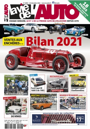 La Vie de l'Auto n° 2002 du 16/12/2021