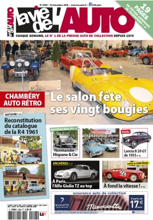 La Vie de l’Auto n° 2003 du 23/12/2021