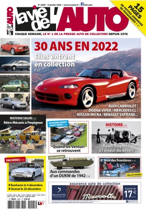 La Vie de l'Auto n° 2005 du 06/01/2022