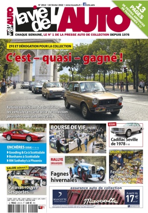 La Vie de l'Auto n° 2012 du 24/02/2022