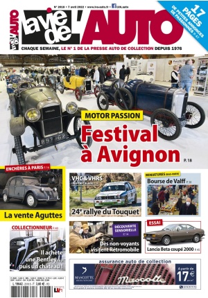 La Vie de l'Auto n° 2018 du 07/04/2022