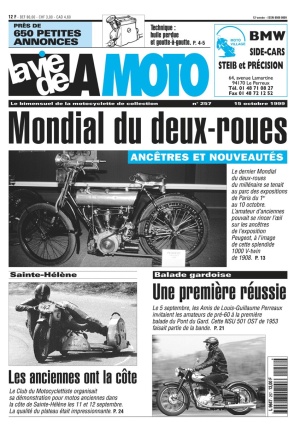 La Vie de la Moto n° 257 du 15/10/1999