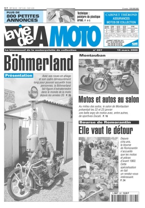 La Vie de la Moto n° 267 du 15/03/2000