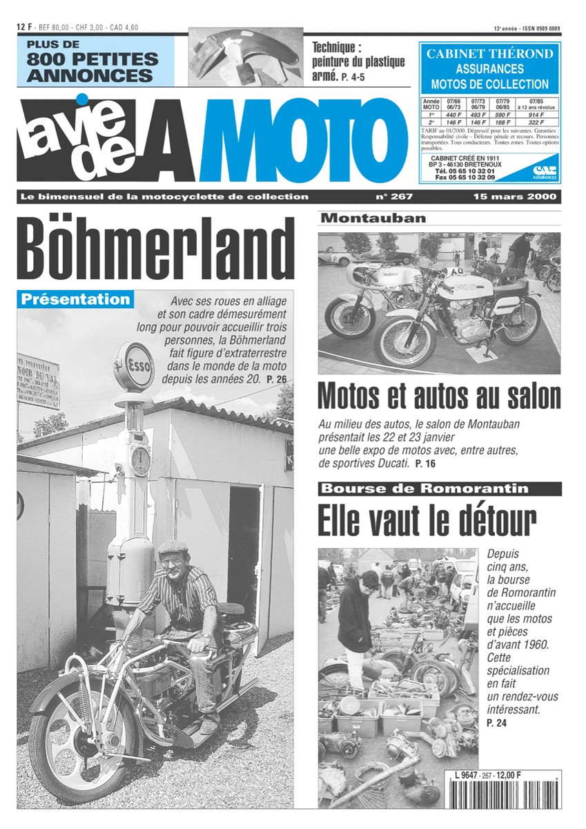 La Vie de la Moto n° 267 du 15/03/2000