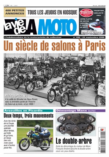 La Vie de la Moto n° 400 du 22/09/2005