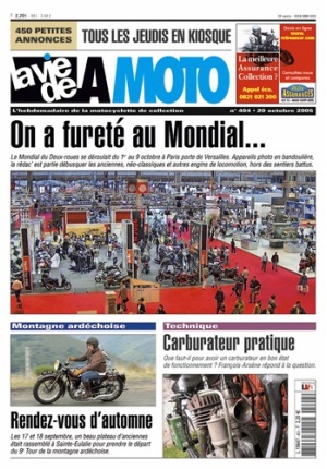 La Vie de la Moto n° 404 du 20/10/2005